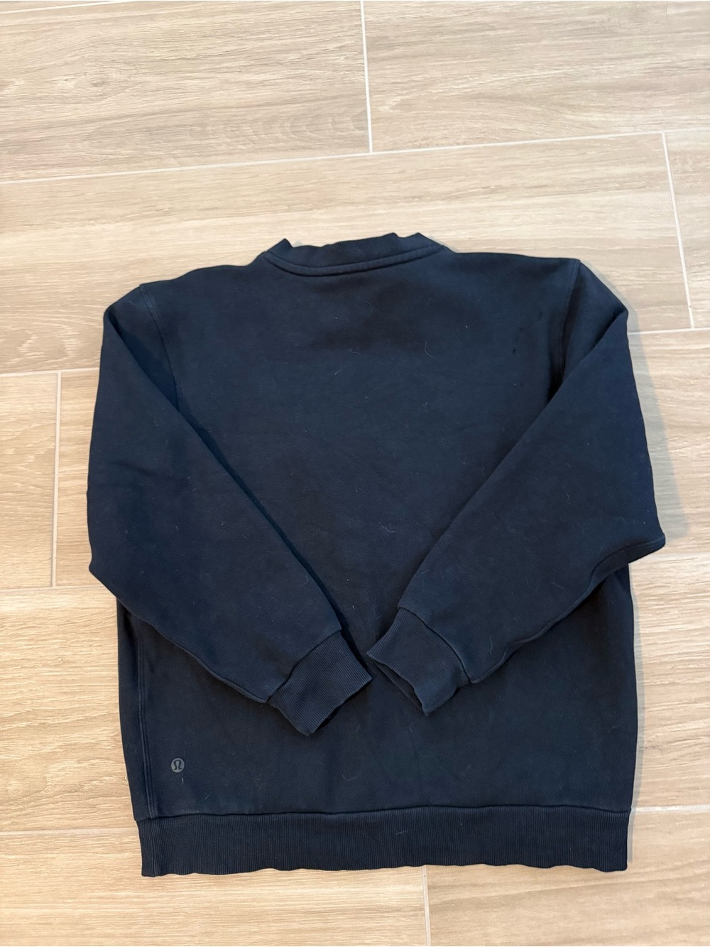 Lululemon Steady State SuperLoft Crew in Black